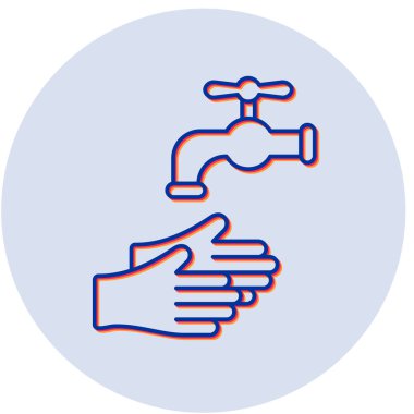 tap. Web simgesi basit illüstrasyon