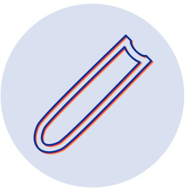 Modern b 'nin vektör illüstrasyonu eksik simgesi