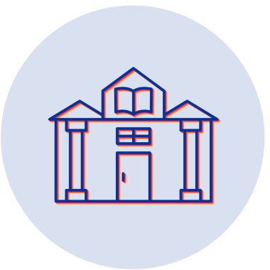 Modern eğitim ikonunun vektör illüstrasyonu