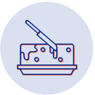 Modern b 'nin vektör illüstrasyonu eksik simgesi