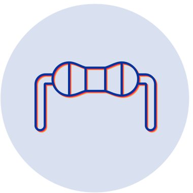 Modern b 'nin vektör illüstrasyonu eksik simgesi