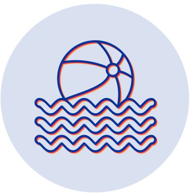 top float web simgesi basit tasarım illüstrasyonu