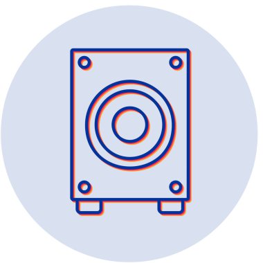 Müzik. Web simgesi basit tasarım