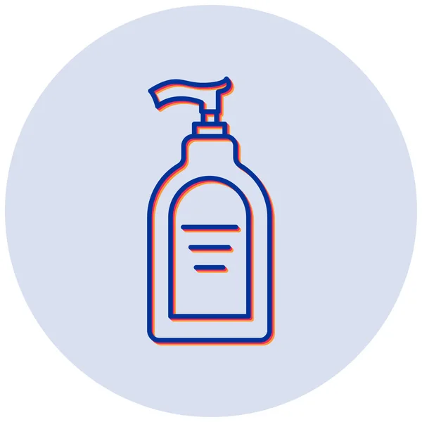 Vektorillustration Des Sanitizer Symbols — Stockvektor