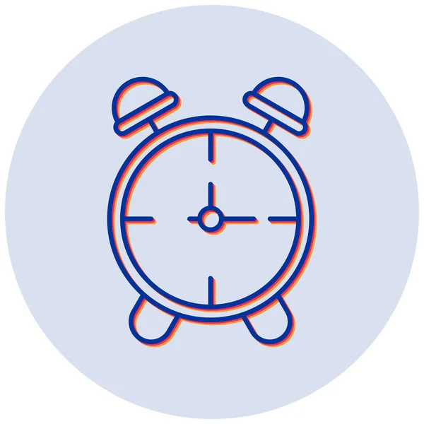 Ícone Relógio Tempo Ilustração Vetorial —  Vetores de Stock