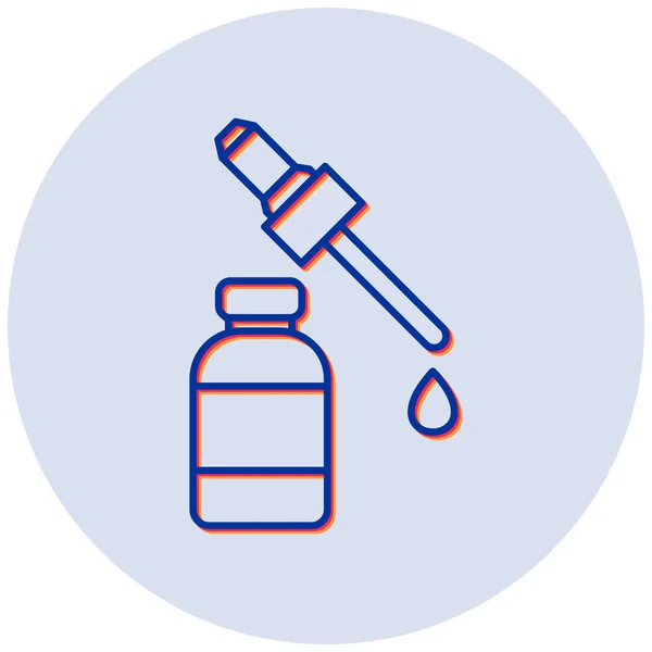 Hautpflege Web Symbol Einfache Illustration — Stockvektor