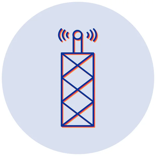 Wifi Icône Web Illustration Simple — Image vectorielle