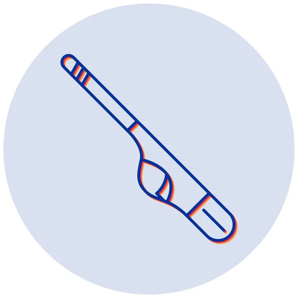 Vector Illustration Stove Lighter Modern Icon — Stock Vector