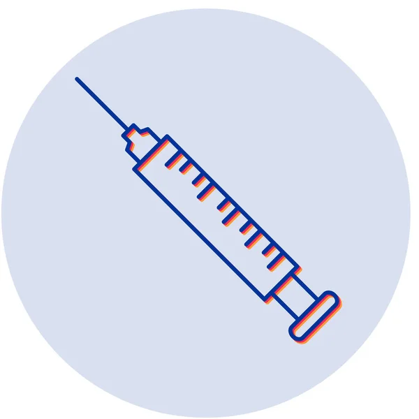 주사기 아이콘 일러스트 — 스톡 벡터