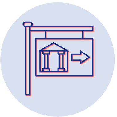 Tabela simgesi, basit tasarım vektör çizimi