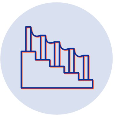 Bir iş simgesinin vektör illüstrasyonu
