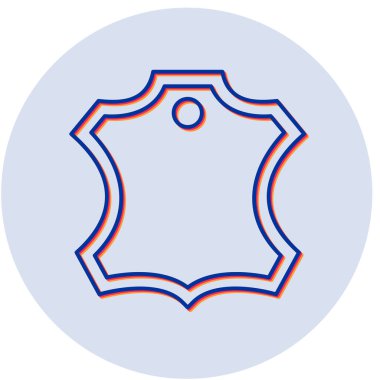 deri web simgesi basit tasarım illüstrasyonu
