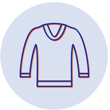 jumper web simgesi basit tasarım illüstrasyonu