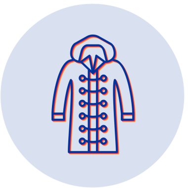 Ceket simge vektör çizim