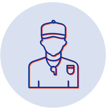 Koç Web simgesi basit tasarım illüstrasyonu