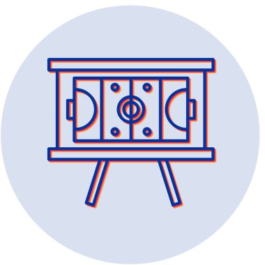 Futbol golü. Basit tasarım