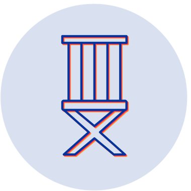 sandalye simgesi çizimi