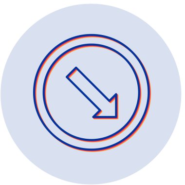 ok simgesinin vektör illüstrasyonu