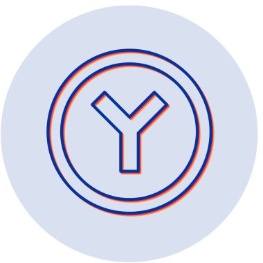 Moda biçimi izole edilmiş arkaplanda sol yön simgesi