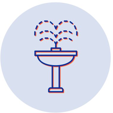 Modern b 'nin vektör illüstrasyonu eksik simgesi