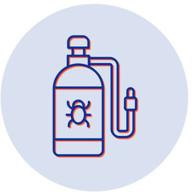 Böcek ilacı modern simgesinin vektör çizimi 