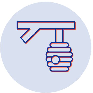 Arı kovanı modern simgesinin vektör çizimi 