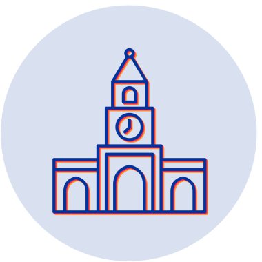 Yapı simgesinin vektör illüstrasyonu