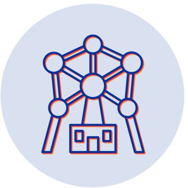 Yapı simgesinin vektör illüstrasyonu