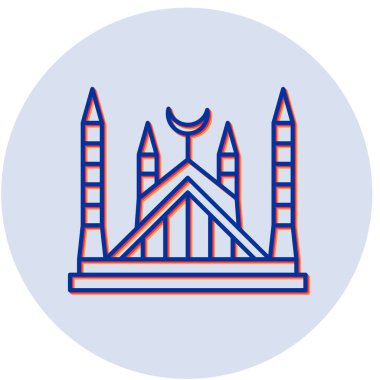 Yapı simgesinin vektör illüstrasyonu