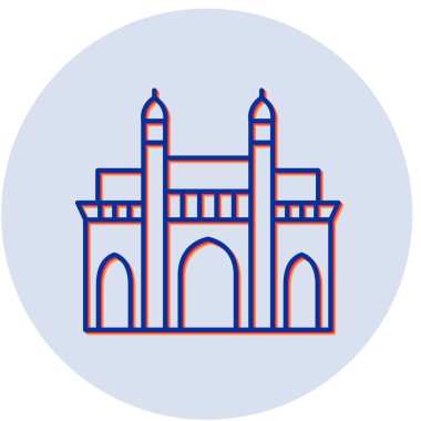 Yapı simgesinin vektör illüstrasyonu