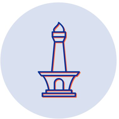 Yapı simgesinin vektör illüstrasyonu