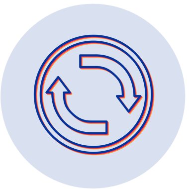 Okların vektör illüstrasyonu modern simge