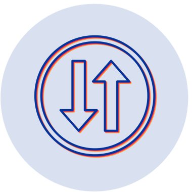 ok simgesinin vektör illüstrasyonu