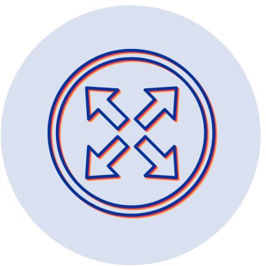 ok simgesinin vektör illüstrasyonu