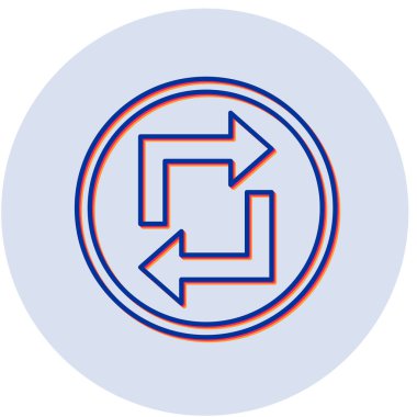 ok simgesinin vektör illüstrasyonu