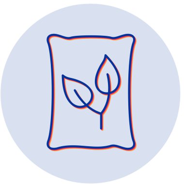 güzel bitki vektör çizgisi simgesi