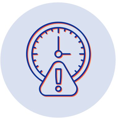 bitiş tarihi simgesi, vektör illüstrasyonu 