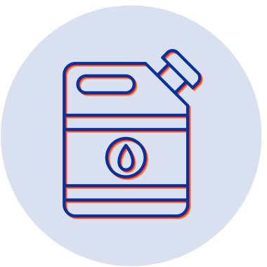 Yakıt simgesi, vektör çizimi 