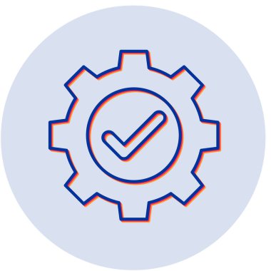 Bakım simgesi, vektör illüstrasyonu 