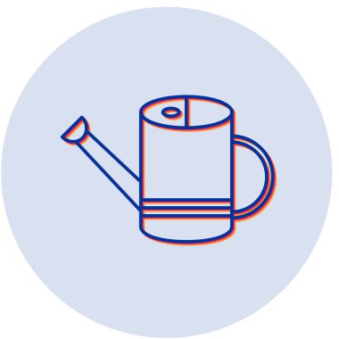 Bir fincan simgesinin vektör illüstrasyonu