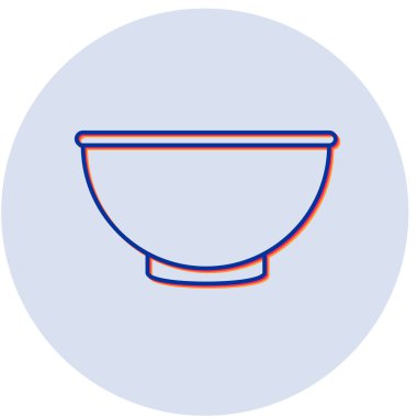 kase vektör simgesi modern illüstrasyon