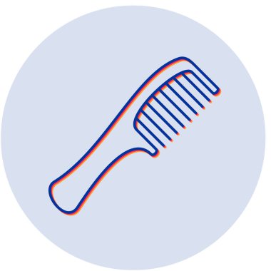 Tarak. Web simgesi basit illüstrasyon