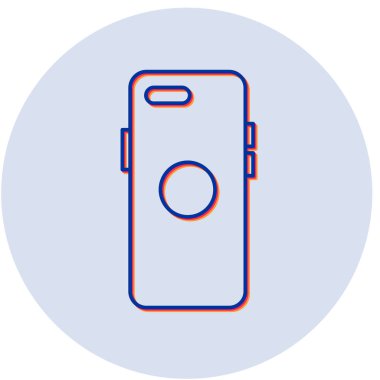 Telefon Davası vektör simgesi