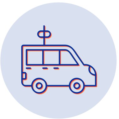 - Araba. Web simgesi basit illüstrasyon