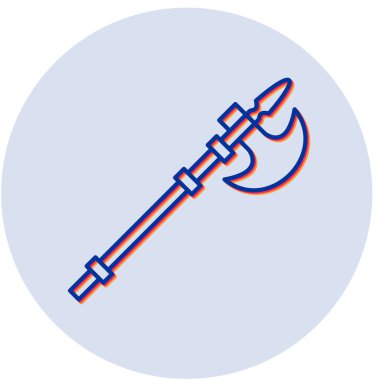 Balta. Web simgesi basit illüstrasyon