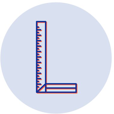 Hükümdar modern simgesinin vektör illüstrasyonu 