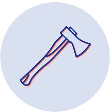 Balta modern simgenin vektör illüstrasyonu 