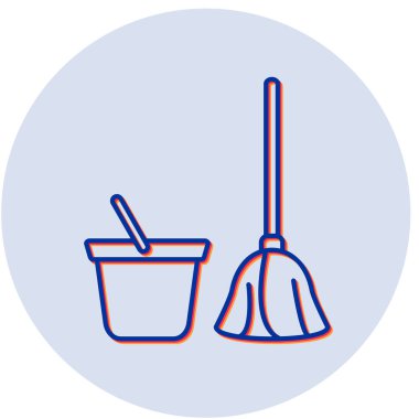 Yer Paspası modern simgesinin vektör illüstrasyonu  