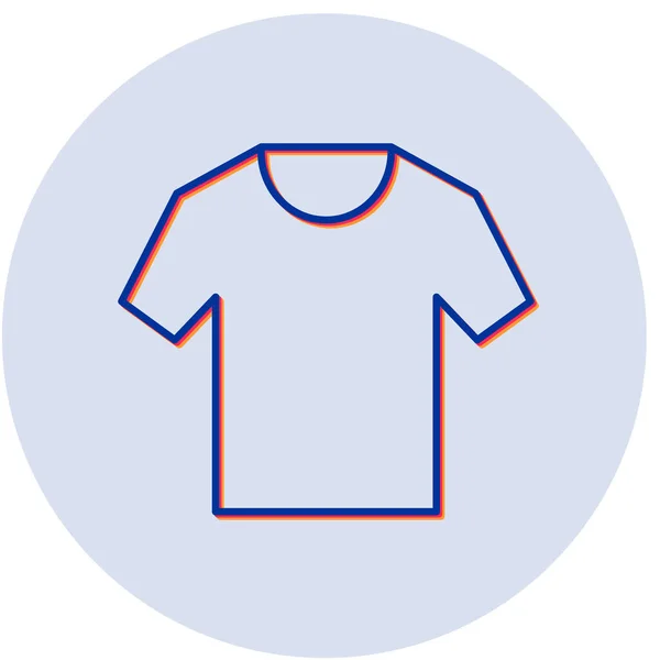 Shirt Vektor Ikon — Stock vektor