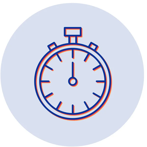 Kronometre Simgesi Çizimi — Stok Vektör